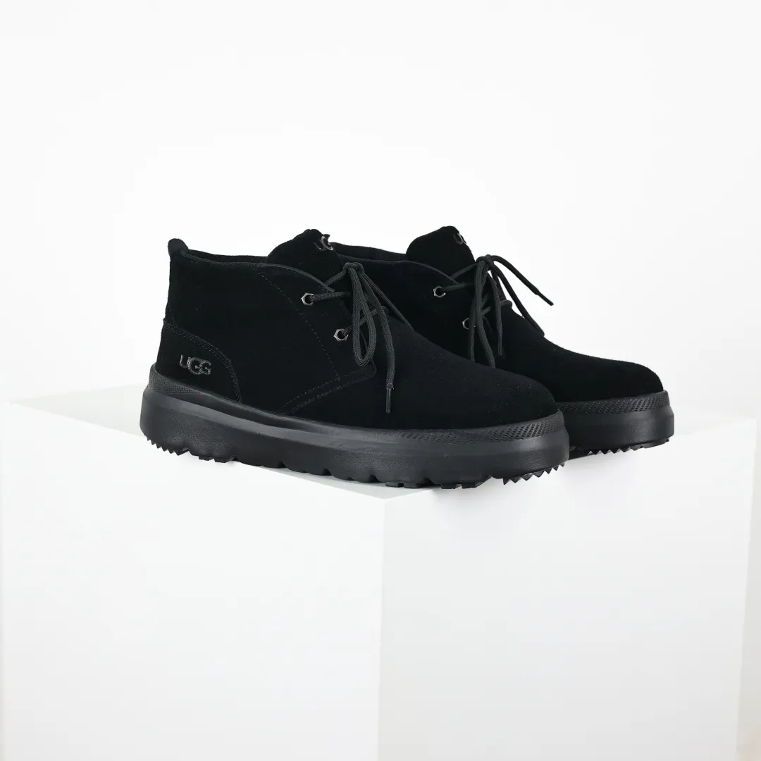Copywriting price 💰700 The core recommendation is good price UGG sheepskin and fur integrated snow boots platform is exclusively for foreign trade UGG Burleigh Chukka men's mid-top snow boots 1151773 Produced by the production line of a ten-year-old brand shoemaking factory. Pay attention to every detail. Longfeng A-grade genuine sheepskin and fur integrated. Created in full compliance with the ZP process. Size: 40 41 42 43 44 45